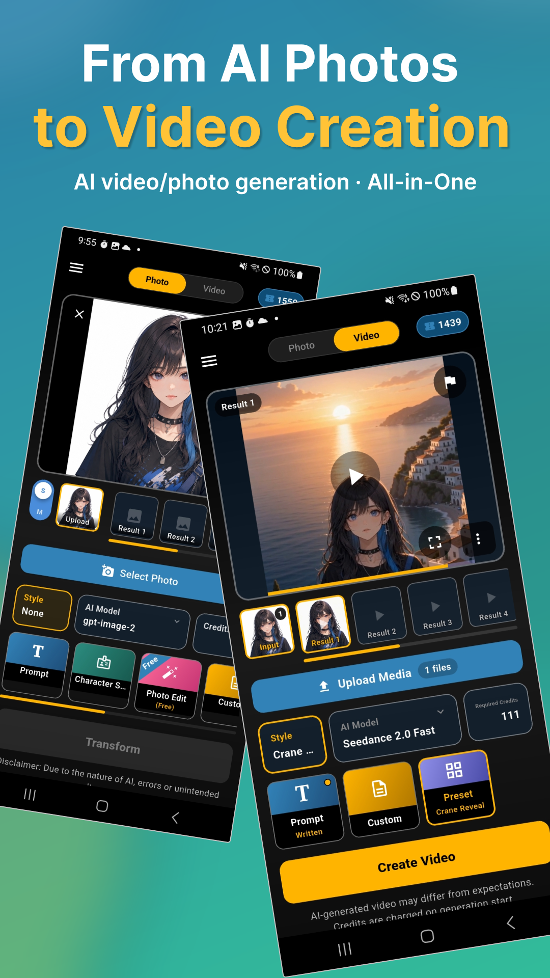 Nano Photo AI photo and AI video creation workflow