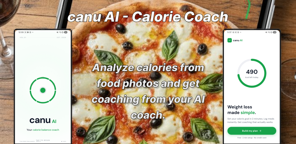 canu AI calorie counter and nutrition tracker app screenshot